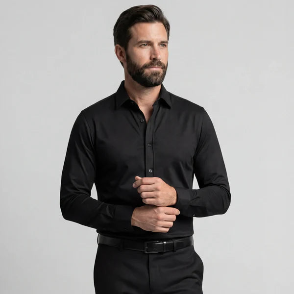 Chemise Noire Premium