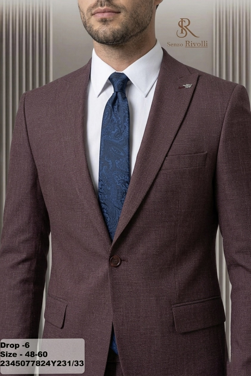 Costume Bordeaux Premium