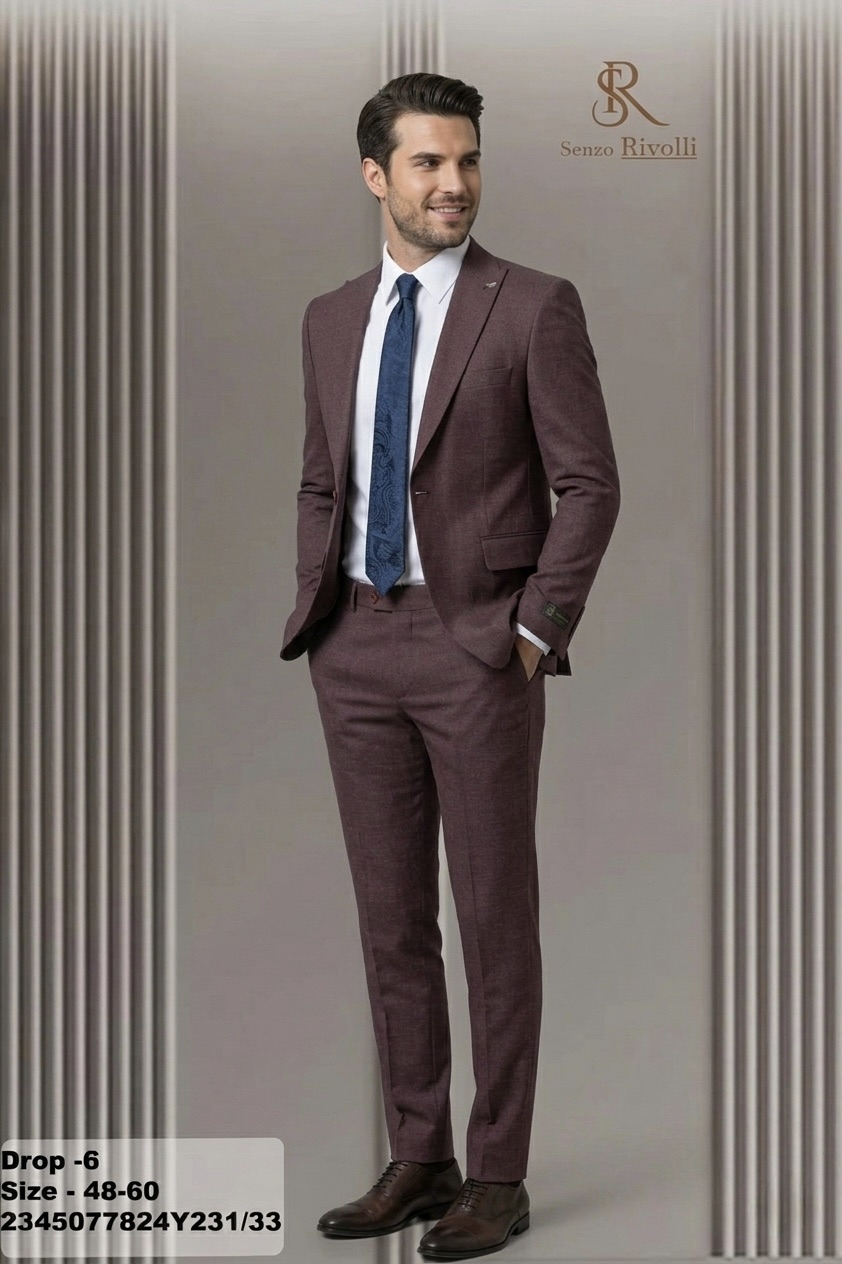 Costume Bordeaux Premium