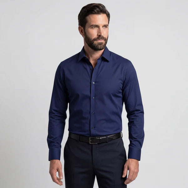 Chemise Bleu Nuit Premium