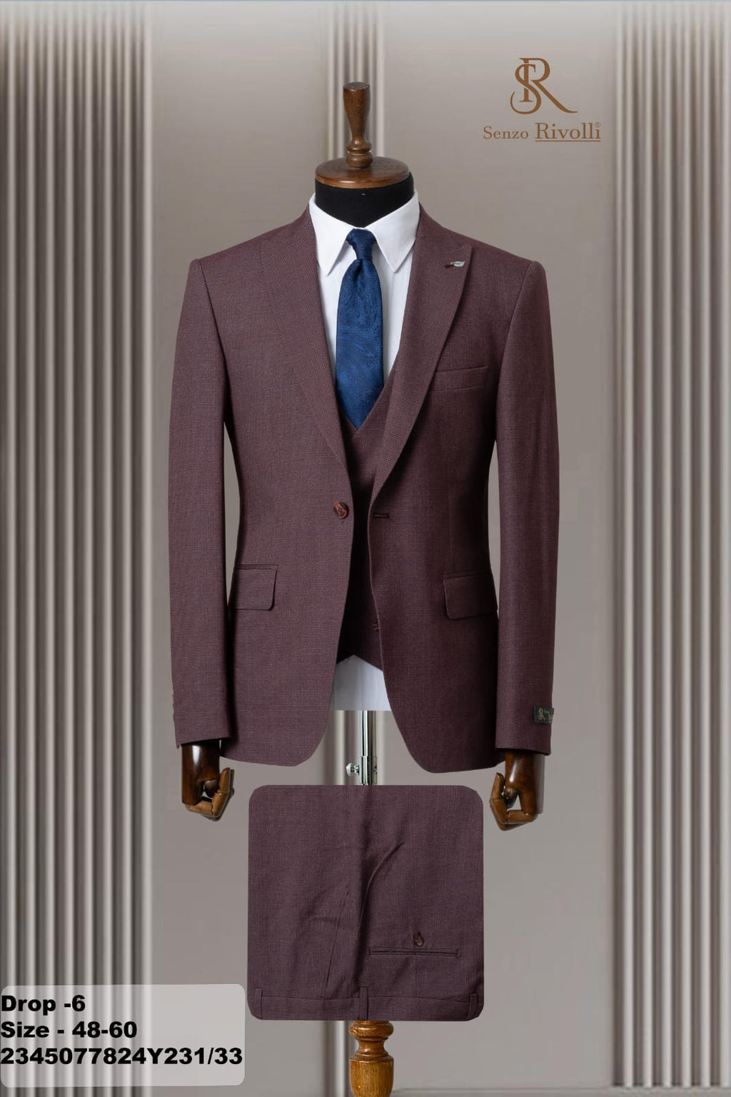 Costume Bordeaux Premium