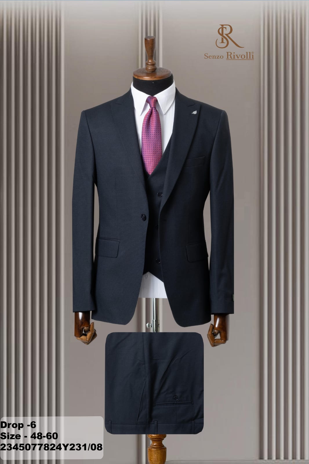 Costume Bleu Nuit Premium