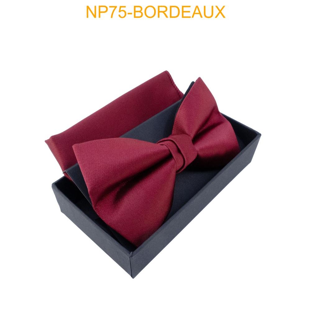 Noeud papillon Bordeaux