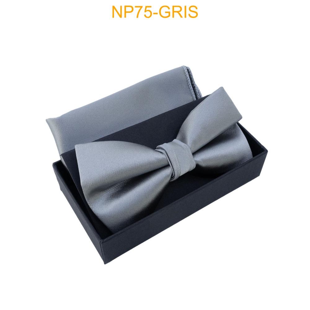 Noeud papillon Gris