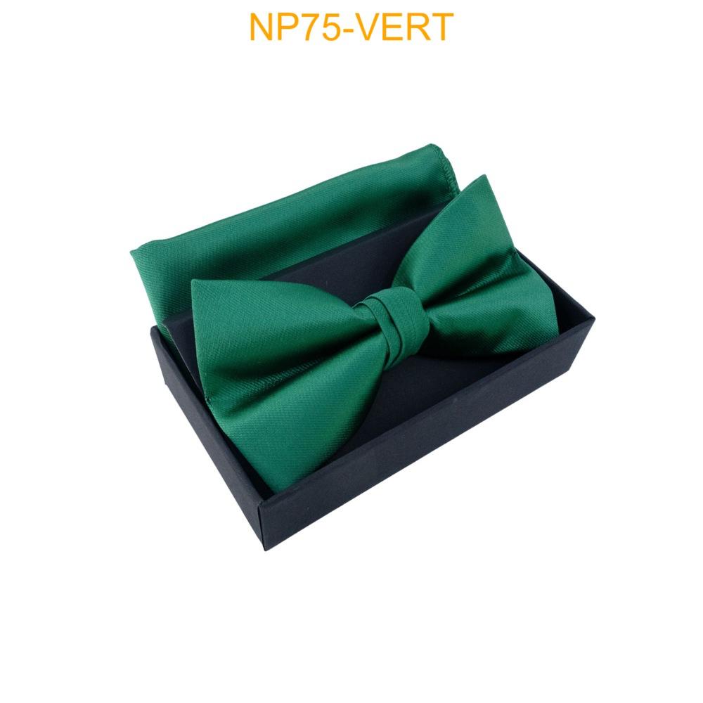 Noeud papillon Vert Bouteille